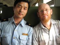 stewgreen on the train in China