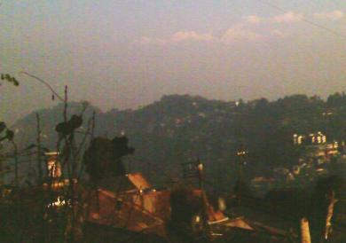 View from hotel