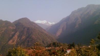 yuksom view