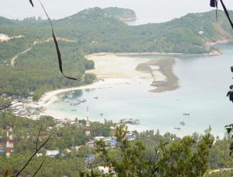 view from the mountain
