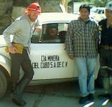 Stew Green at the gold mine in Guanajuato